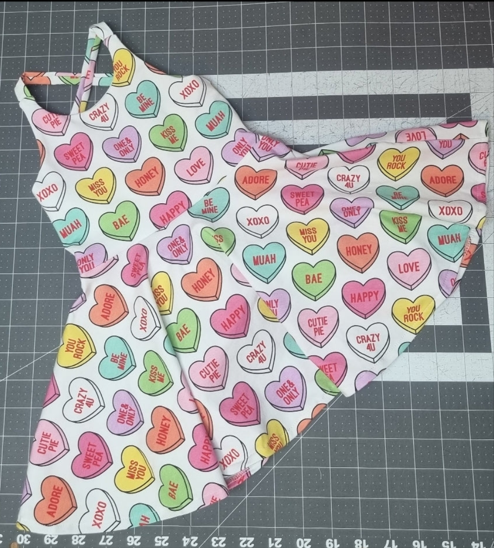 *Rainbow mickey/minnie fabric - stretch