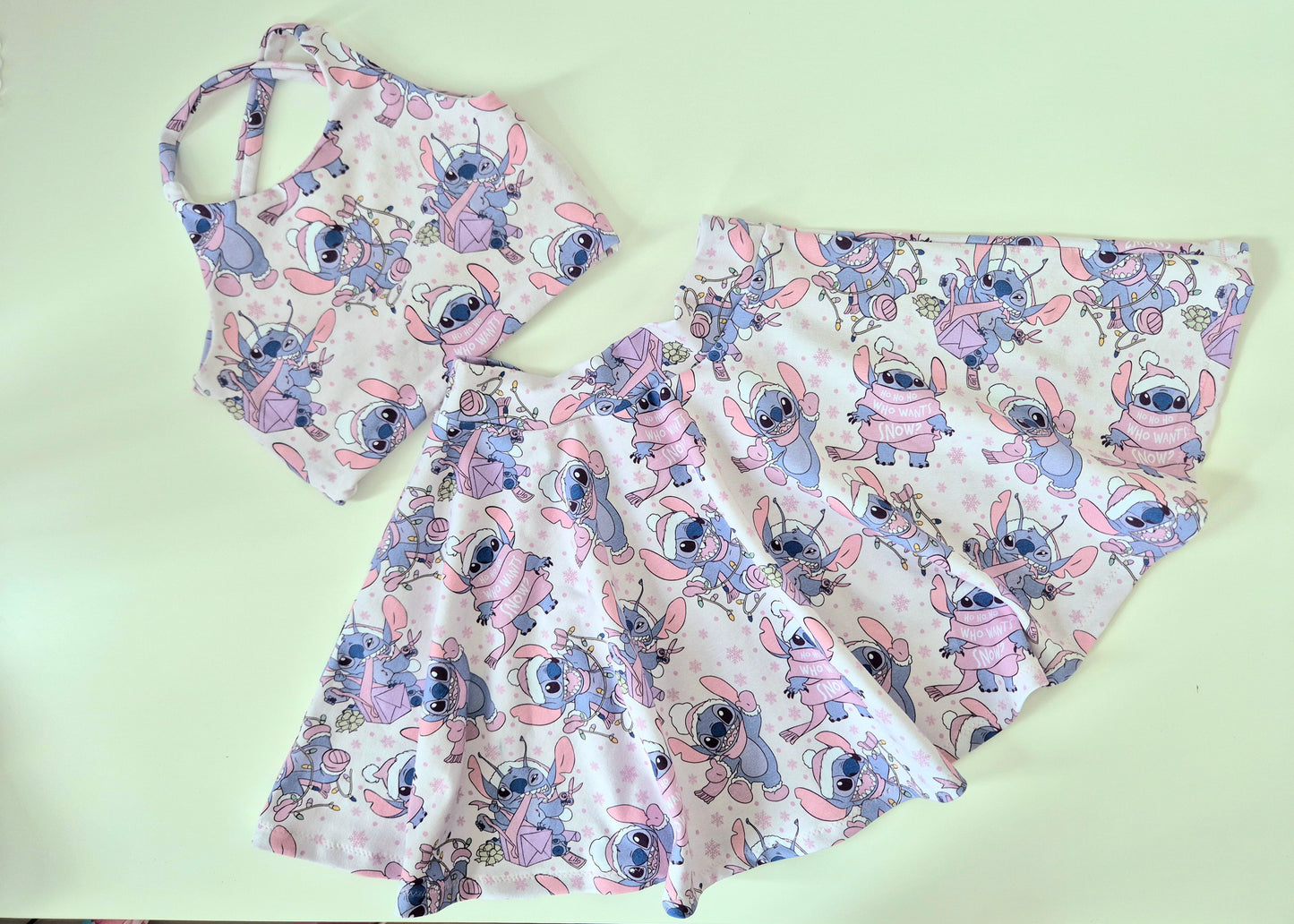 *Rainbow mickey/minnie fabric - stretch