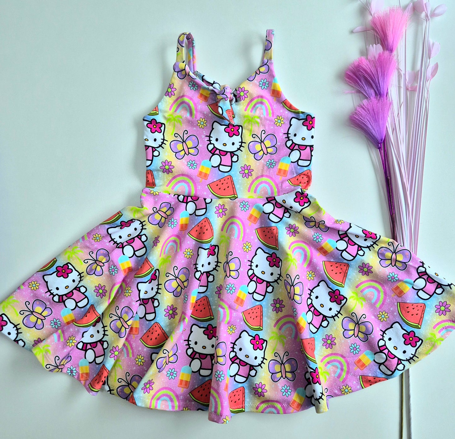 *Rainbow mickey/minnie fabric - stretch