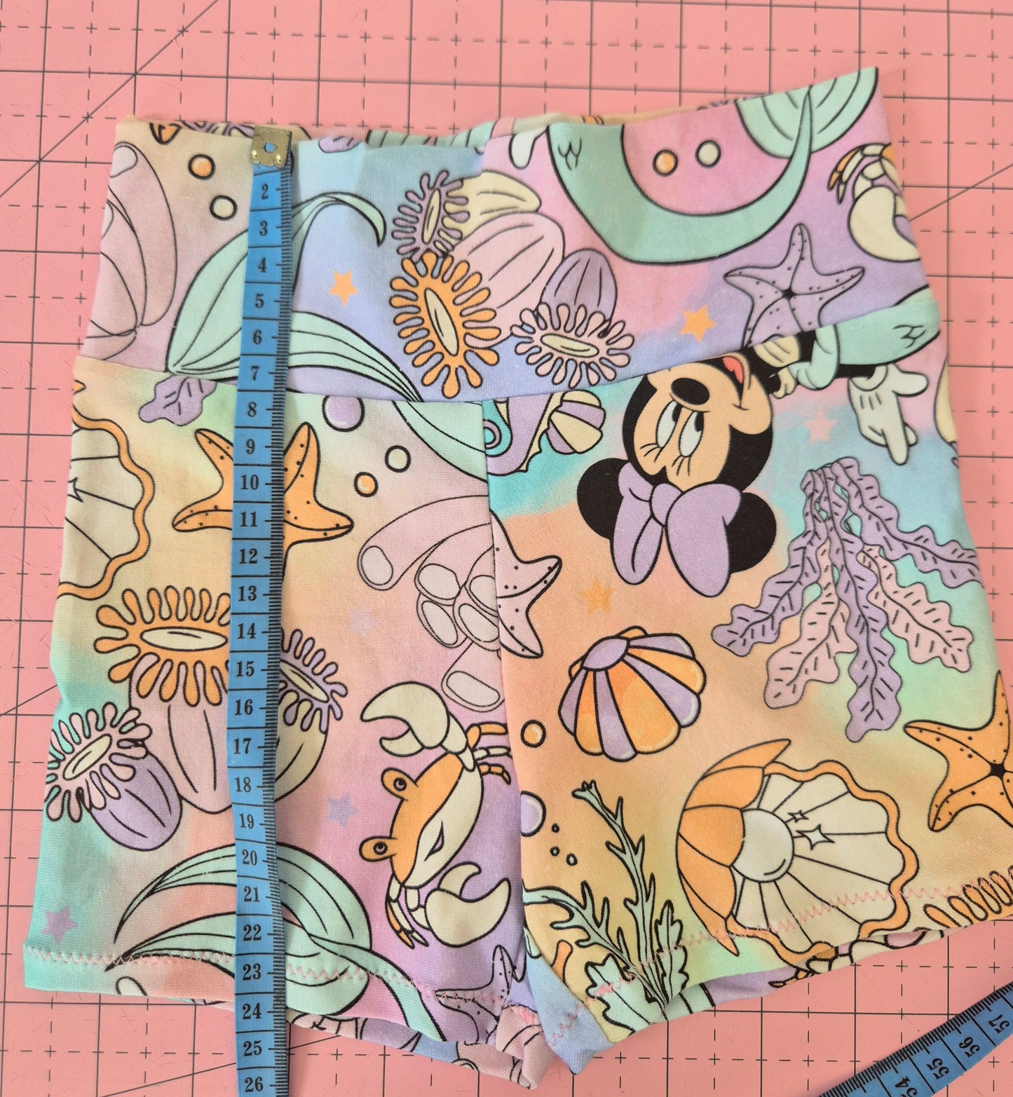 ***Size 5 short bike shorts and cropped bralette tee with band OOAK