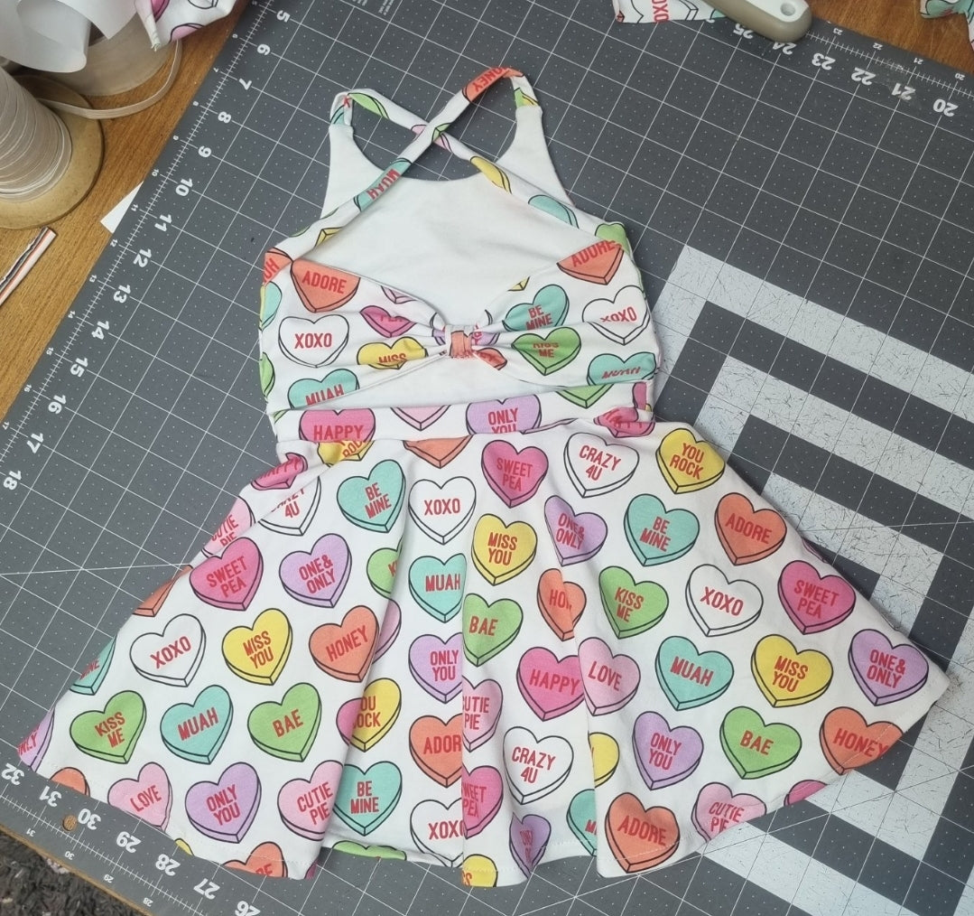 *Rainbow mickey/minnie fabric - stretch