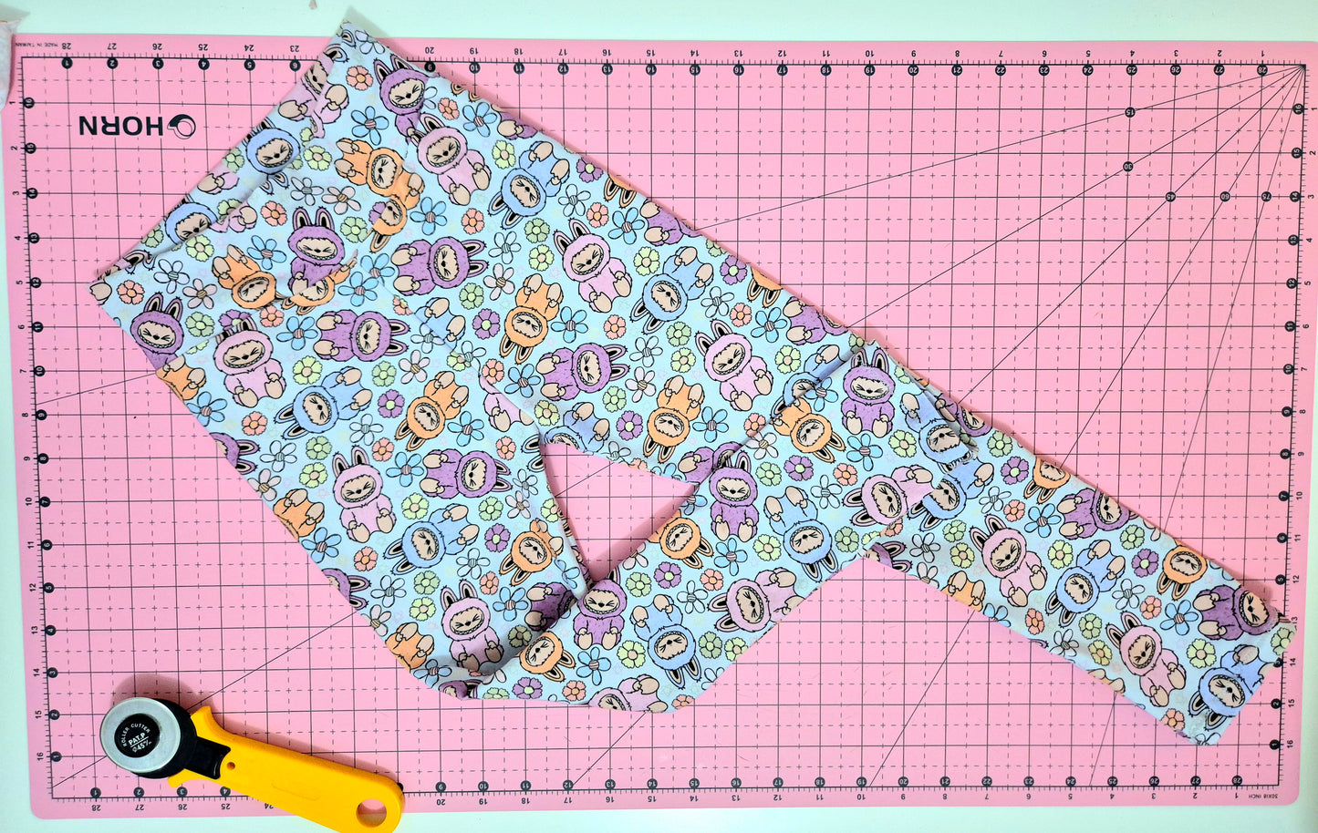 *Rainbow mickey/minnie fabric - stretch