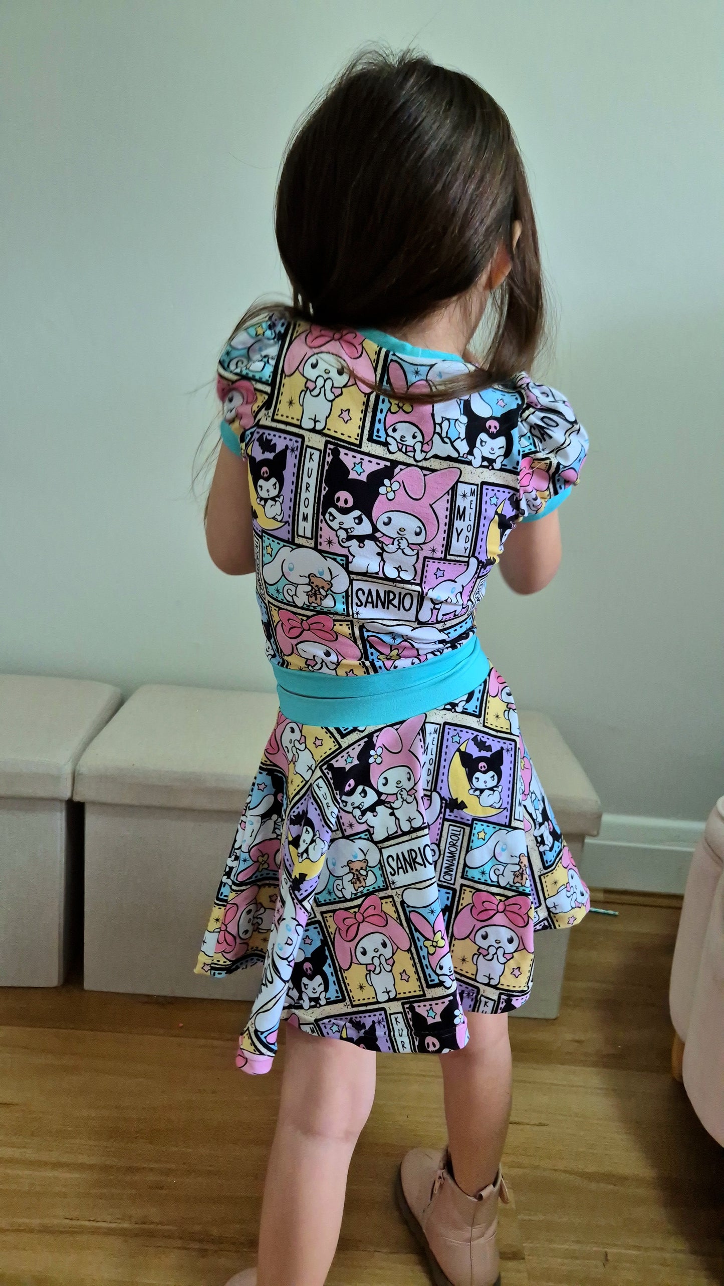 Full circle skirt with built in shorts *6-8WEEK TAT
