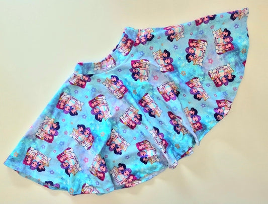 Exclusive print - full circle skirt
