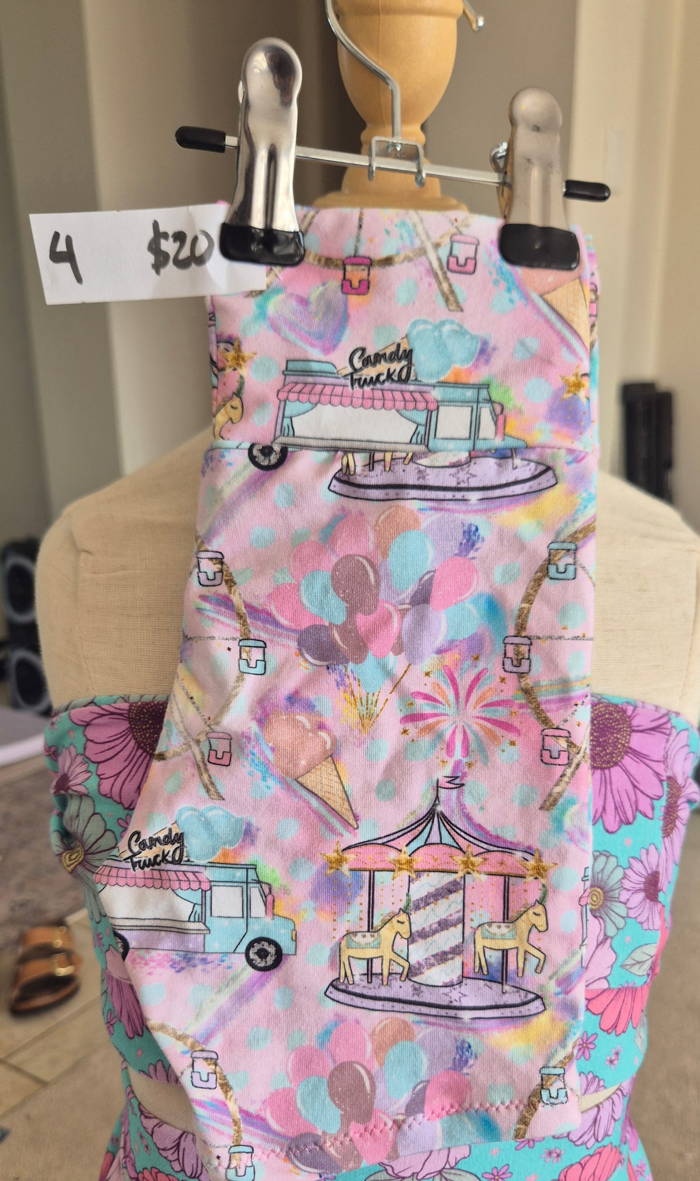 Size 3 bike shorts, short. handmade - 95% cotton