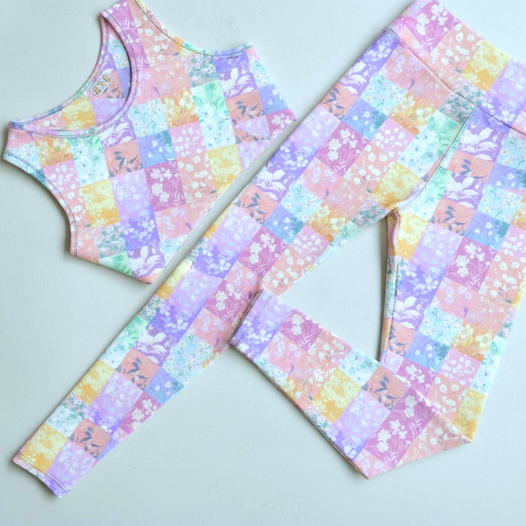 *WOMEN'S ACTIVE LEGGINGS- 95%cotton, double pocket *6-8WEEK TAT