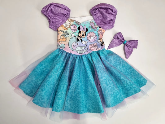 OOAK mermaid dress size 5