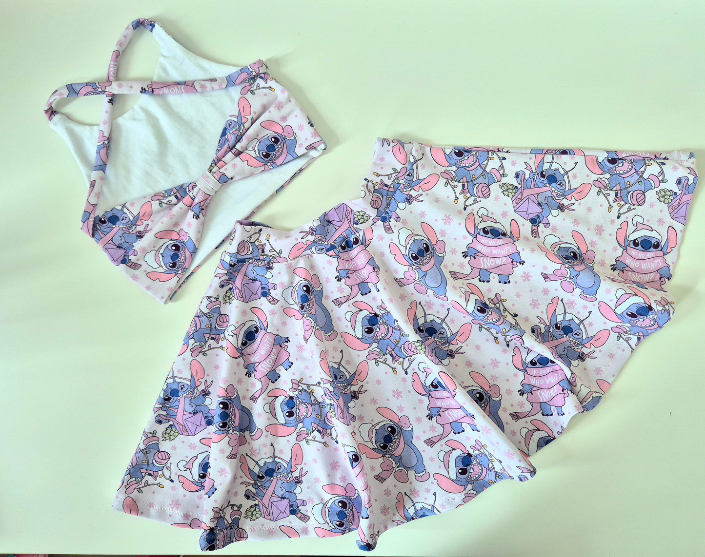 *My melody gingham fabric- stretch