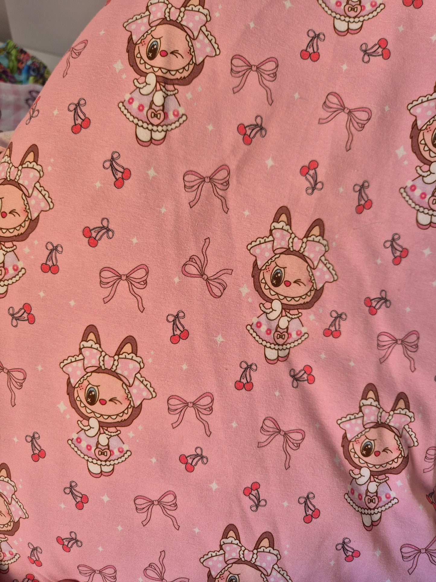 *LABUBU PINK DRESS - STRECH