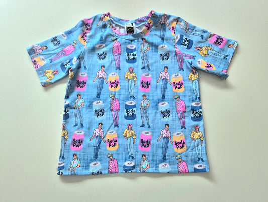 ***UNISEX Tshirt, please check measurement length in pic