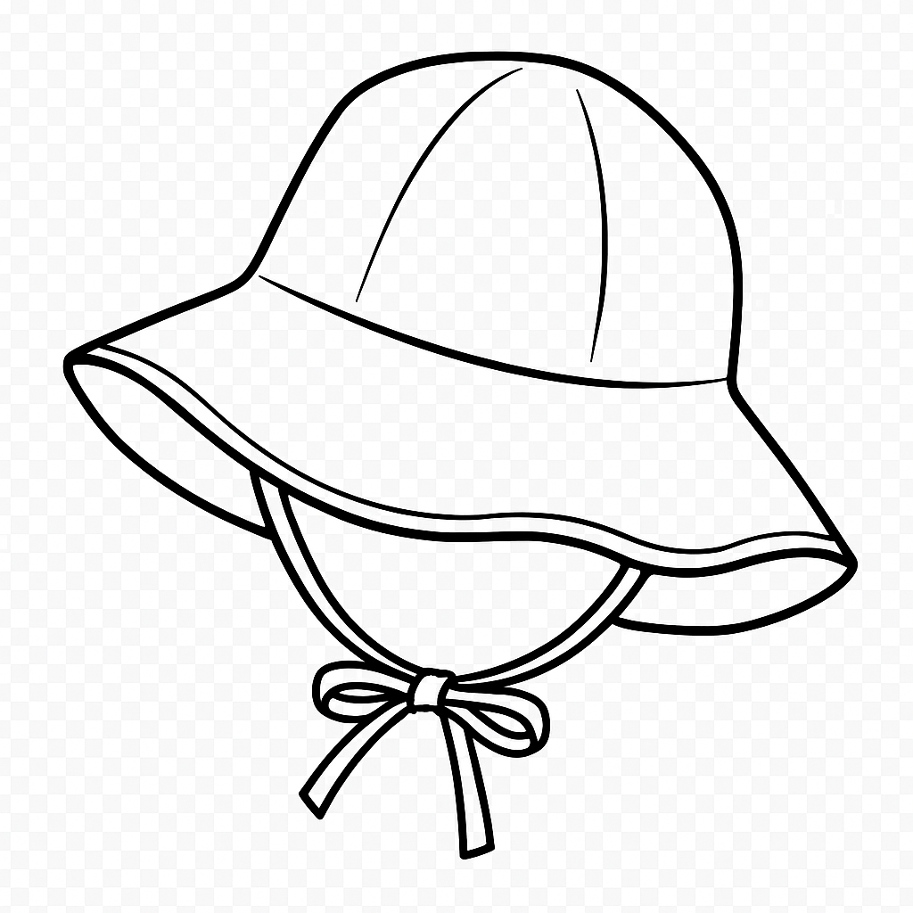 **PRE ORDER-SUN HAT - LEAVE PRINT CHOICE AT CHECKOUT