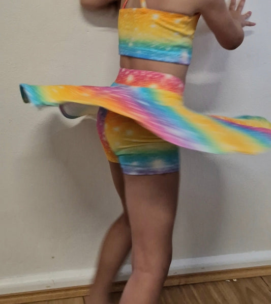 Full circle skirt with built in shorts *6-8WEEK TAT