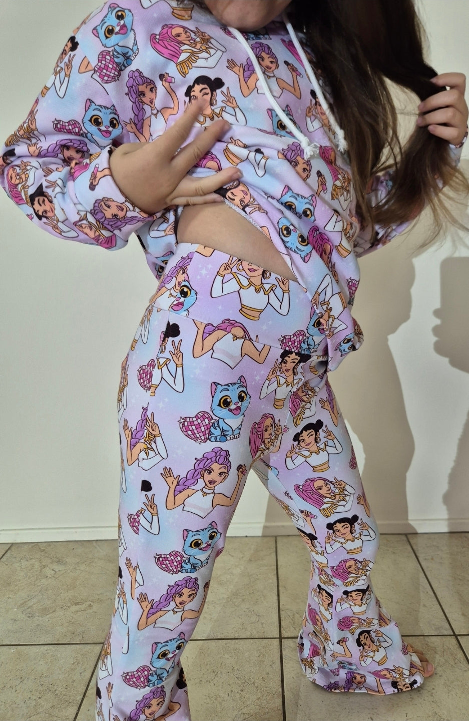 Flare leggings -95% cotton *6-8WEEK TAT