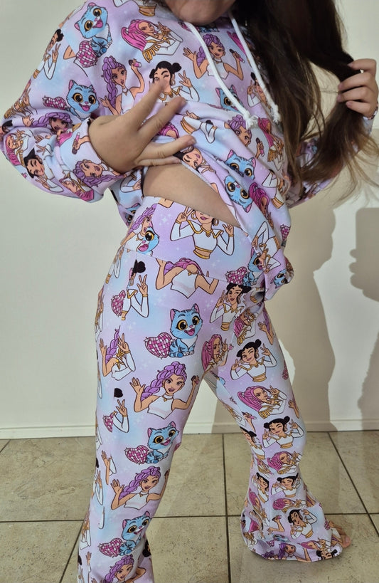 Flare leggings -95% cotton *6-8WEEK TAT