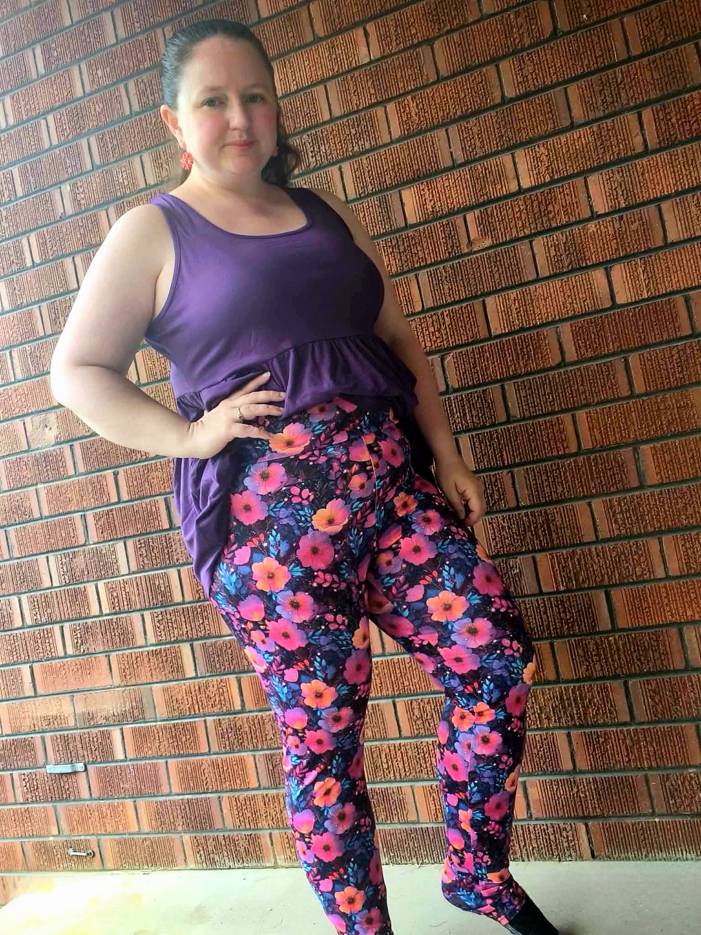 *WOMEN'S ACTIVE LEGGINGS- 95%cotton, double pocket *6-8WEEK TAT
