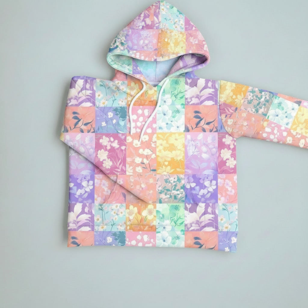 Cropped jumper 95%cotton, cotton/French terry *6-8WEEK TAT