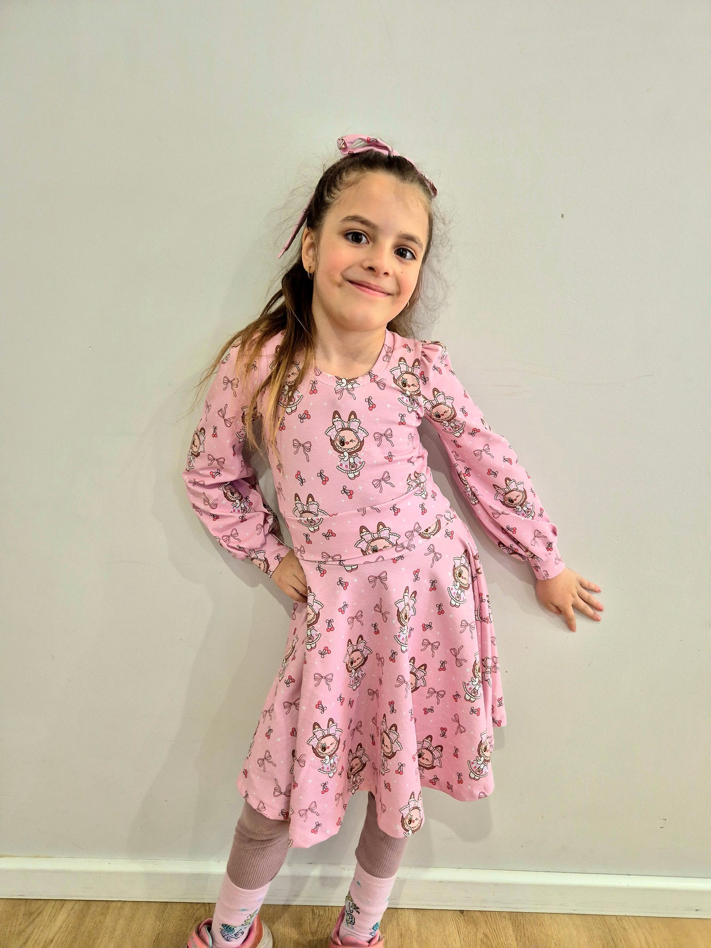 *My melody gingham fabric- stretch