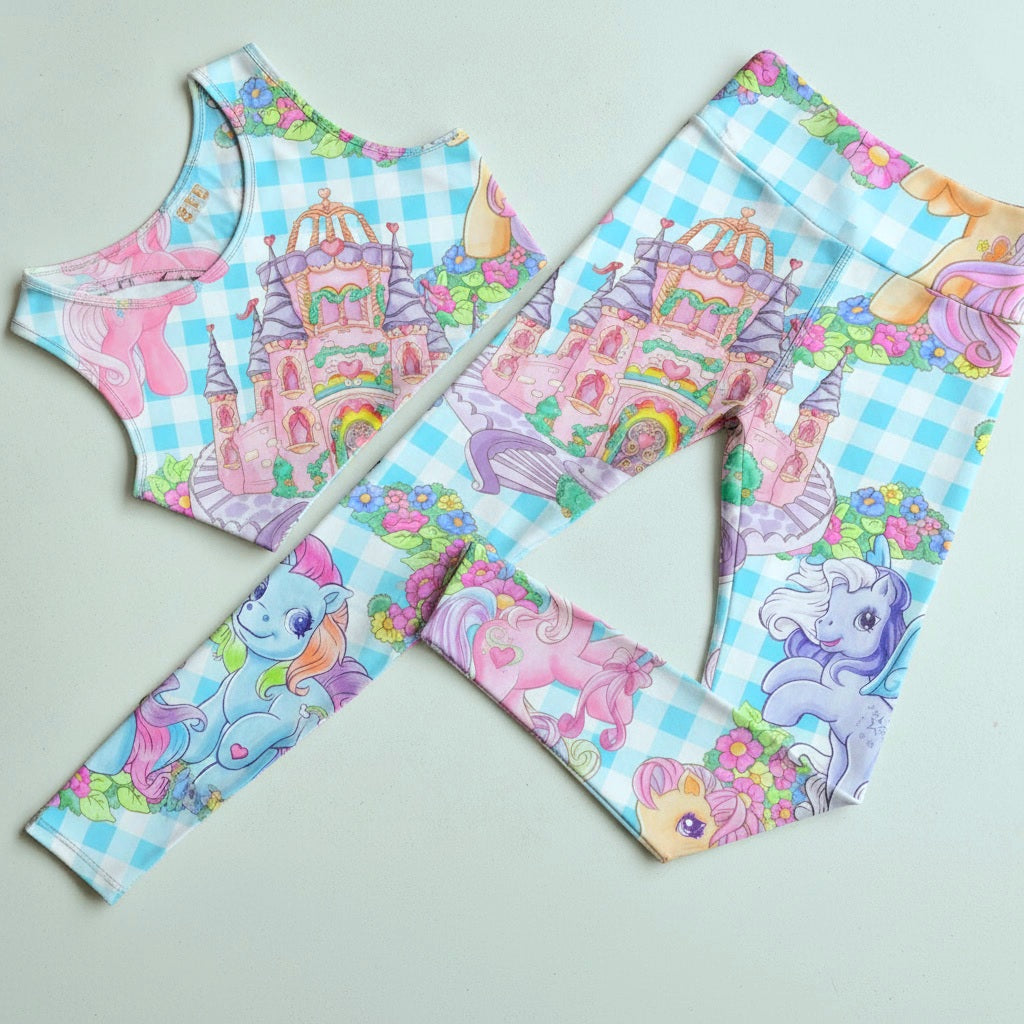 *WOMEN'S ACTIVE LEGGINGS- 95%cotton, double pocket *6-8WEEK TAT