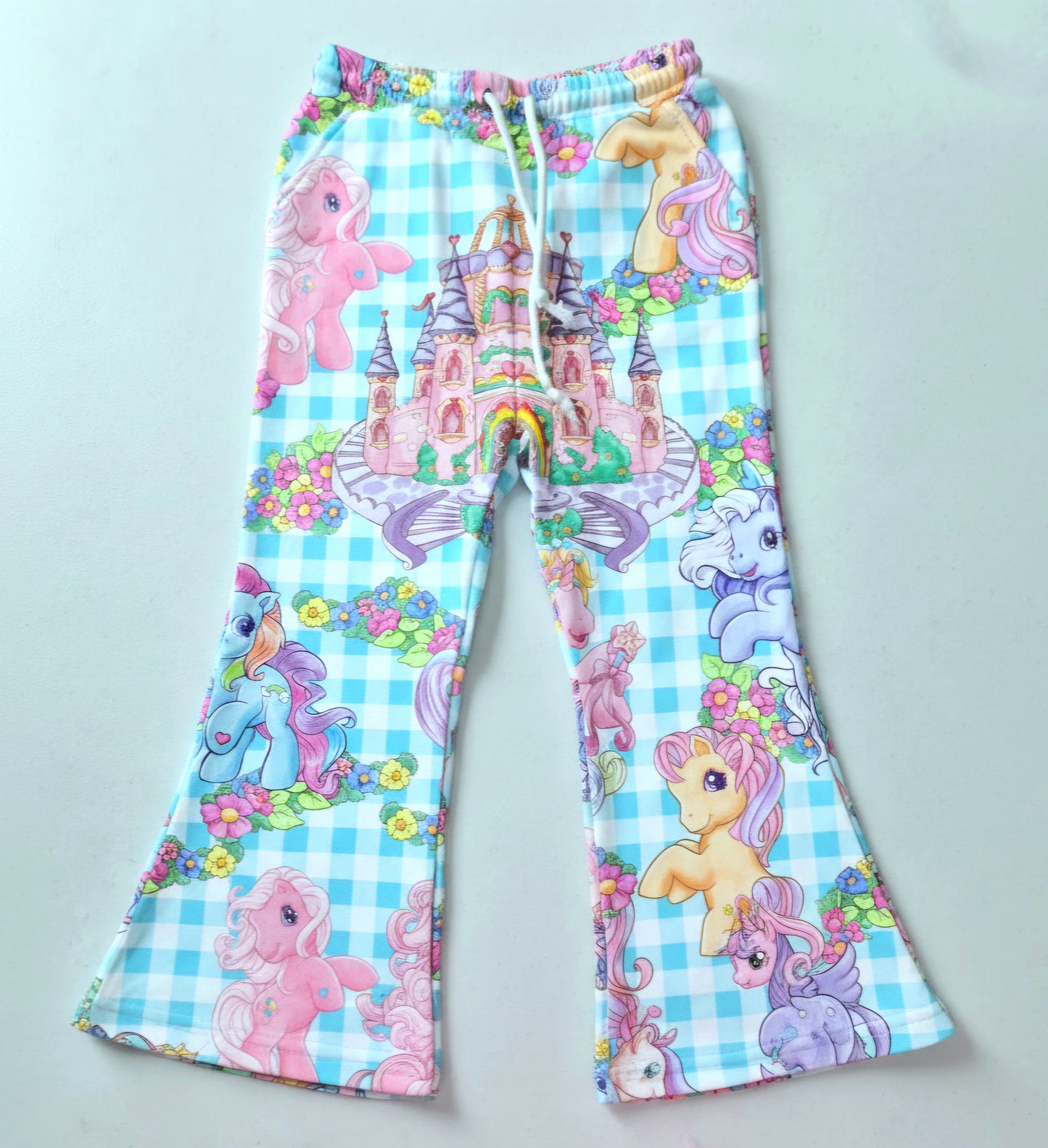 Flared tracksuit pants -cotton fleecey *6-8WEEK TAT