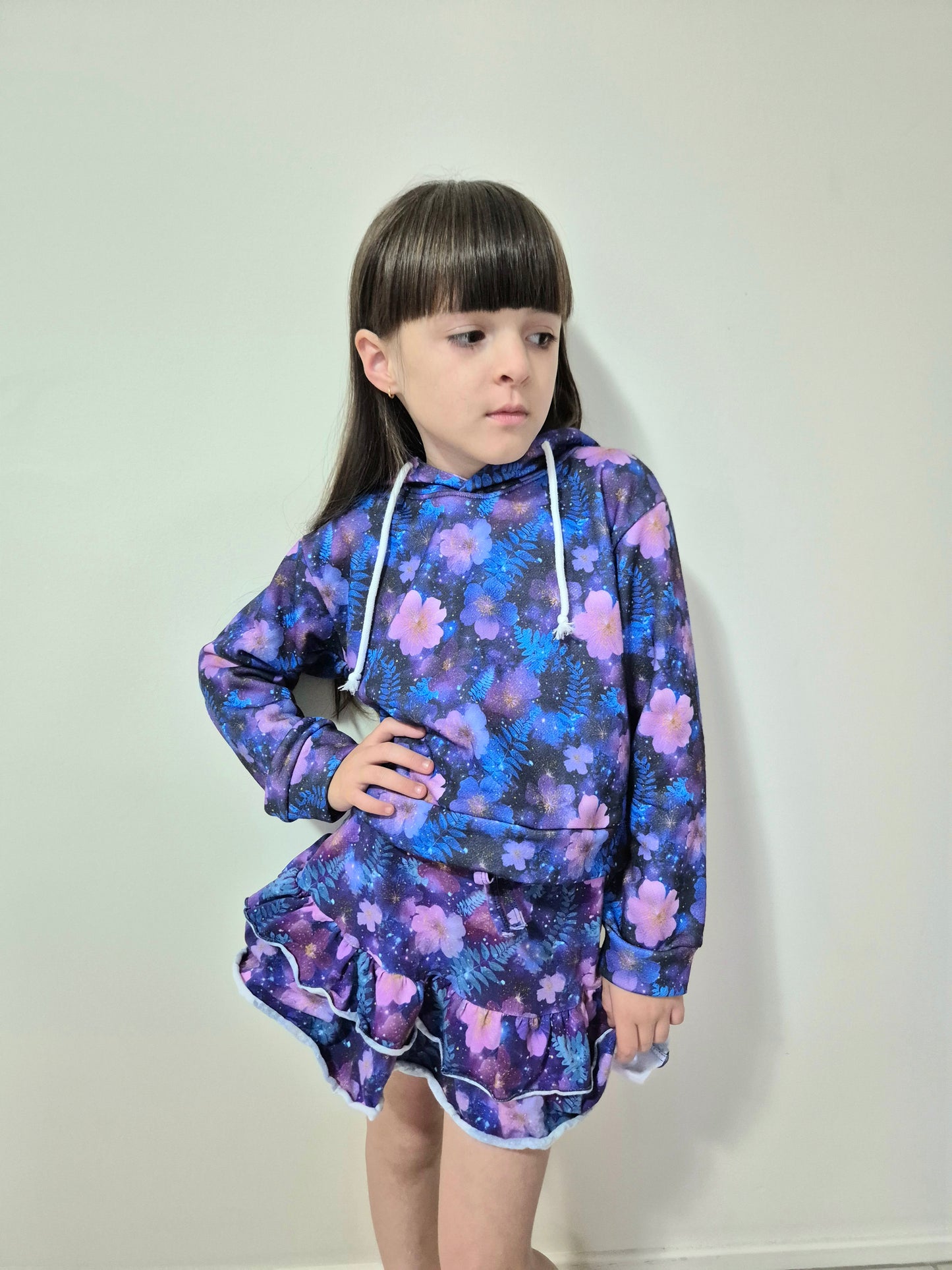 Cropped jumper 95%cotton, cotton/French terry *6-8WEEK TAT