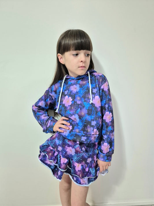 Cropped jumper 95%cotton, cotton/French terry *6-8WEEK TAT