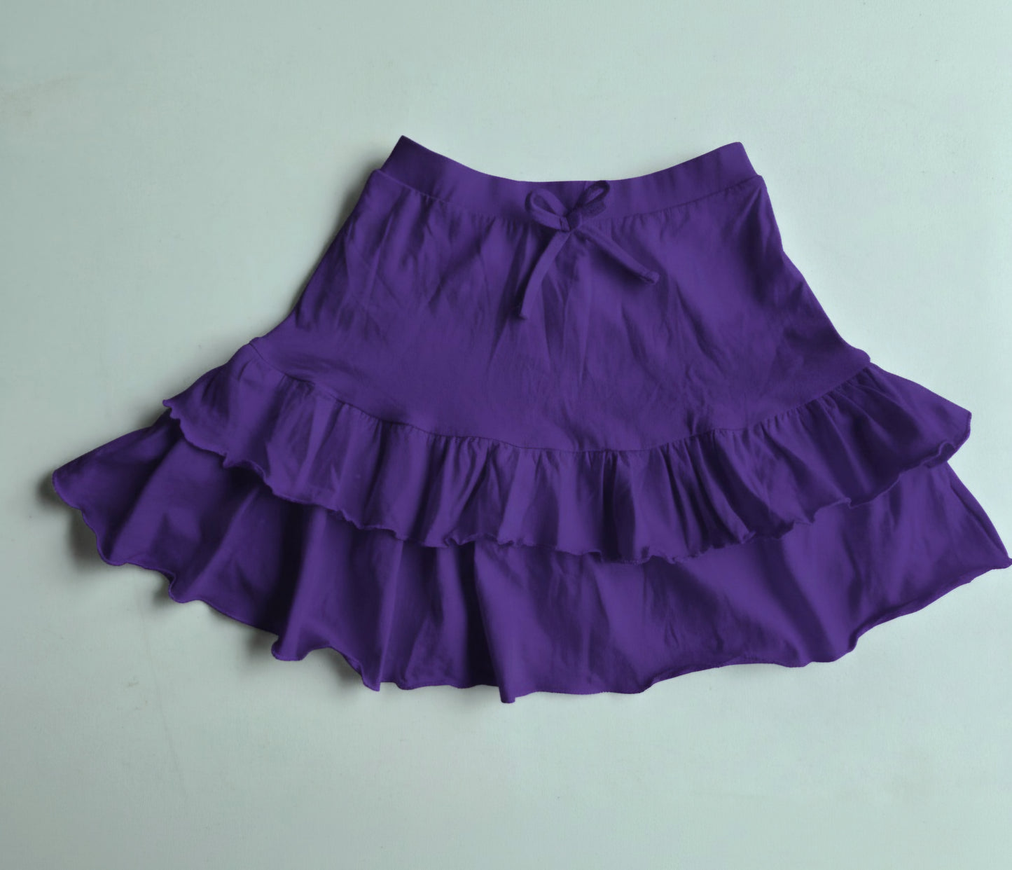 Tiered skirt with built in shorts - 95%cotton *6-8WEEK TAT