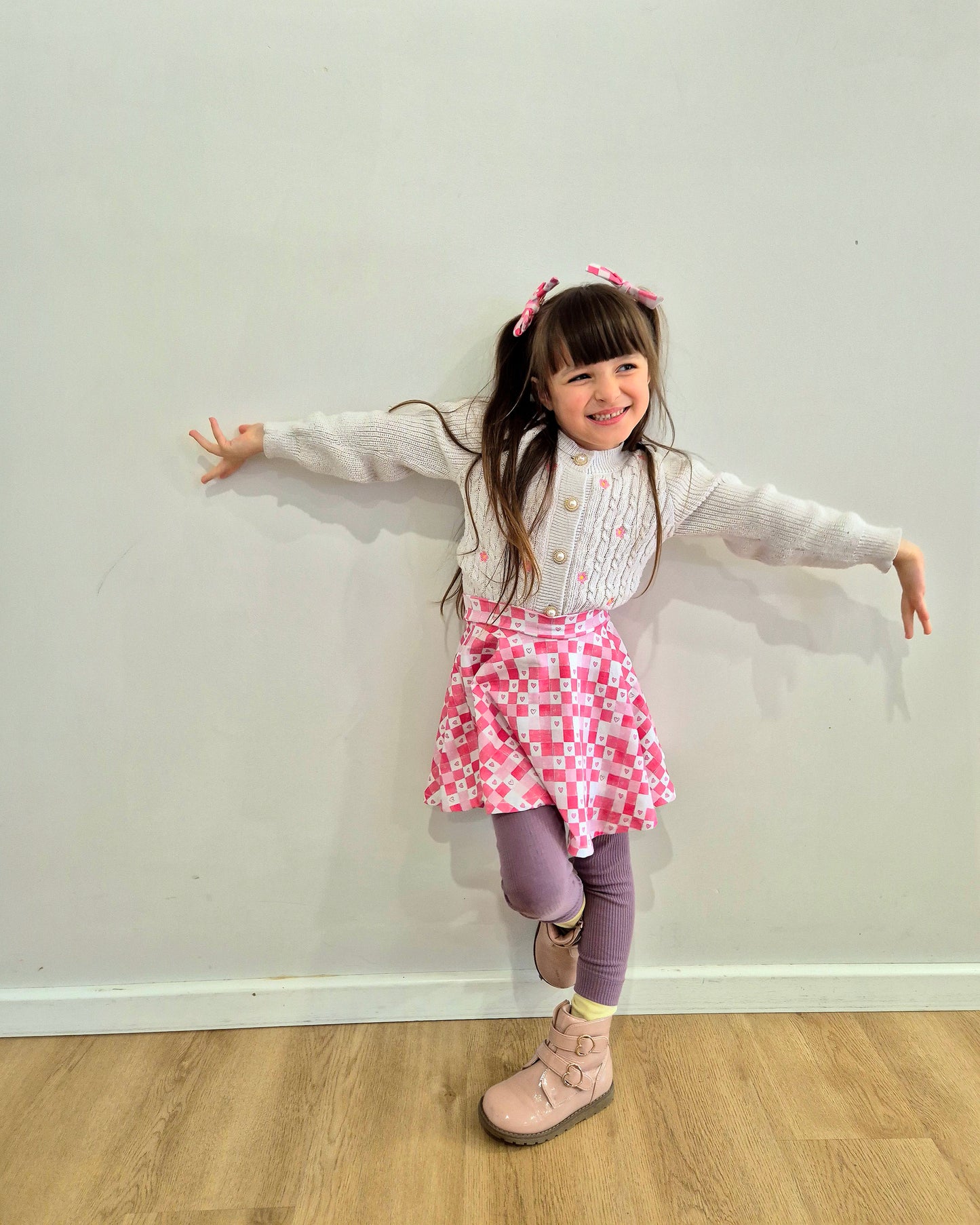 *My melody gingham fabric- stretch