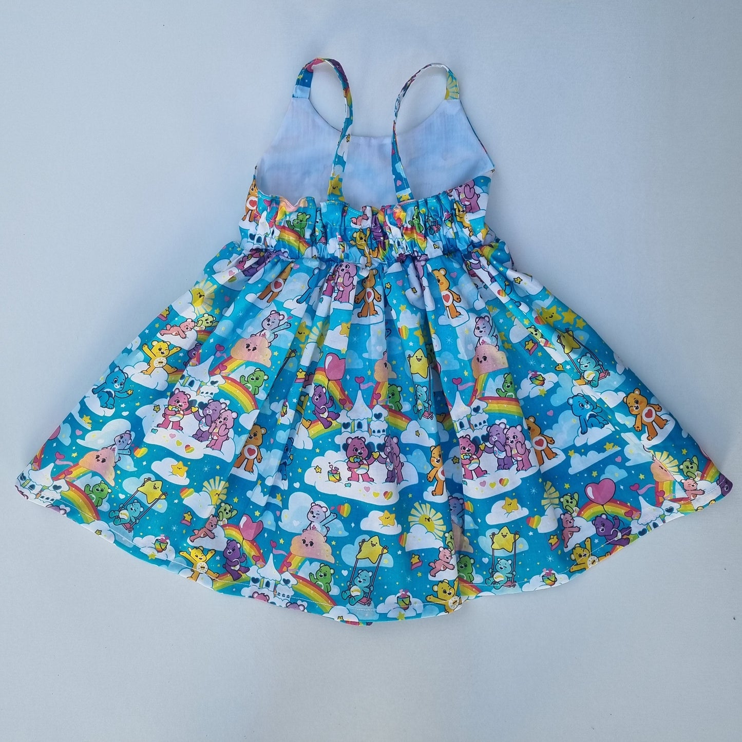 Sun dress - blue carebears